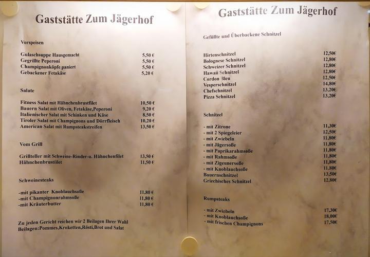 Gaststatte Zum Jagerhof